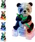 3D puzle Panda Crystal Blocks, 58 d. cena un informācija | Attīstošās rotaļlietas | 220.lv