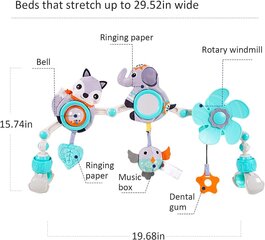 Развивающая дуга для детской кроватки Sozzy цена и информация | Игрушки для малышей | 220.lv