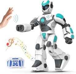 Robots ar tālvadības pulti Attacker, balts cena un informācija | Rotaļlietas zēniem | 220.lv
