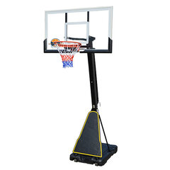 Basketbola statīvs ar grozu S027, 2,30-3,05m цена и информация | Баскетбольные стойки | 220.lv