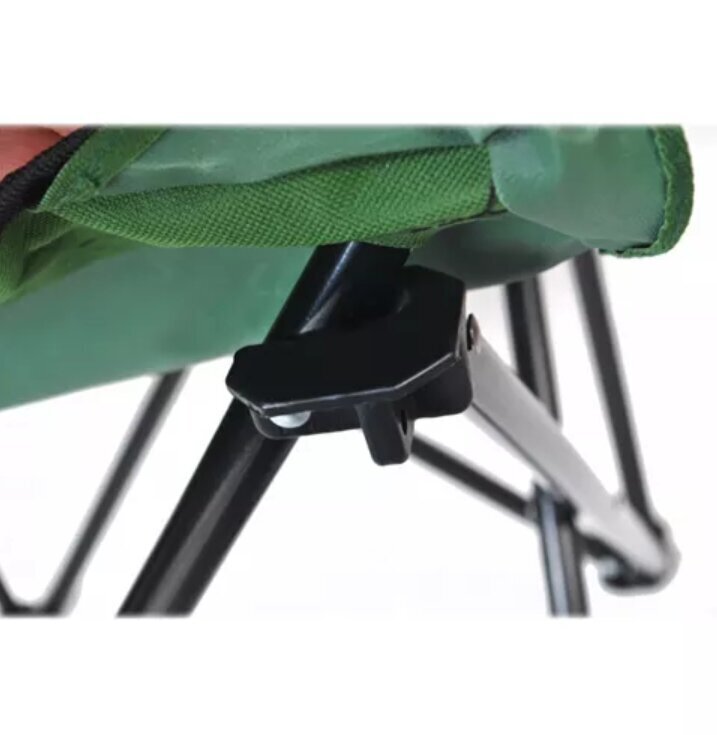 Saliekams makšķerēšanas krēsls, 80 x 44 x 80 cm, zaļš cena un informācija |  Tūrisma mēbeles | 220.lv