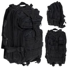 Походный рюкзак 25 л, черный цена и информация | Спортивные сумки и рюкзаки | 220.lv