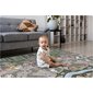 Izvelkamais porolona paklājs, Nukido 1734008, 200 cm. x 180 cm. x 1 cm., vilcieni, brūns cena un informācija | Rotaļlietas zīdaiņiem | 220.lv