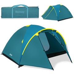 Туристическая палатка для четырех человек, Bestway, 240 см. 240 x 310 см. 240 см. x 130 см. цена и информация | Палатки | 220.lv