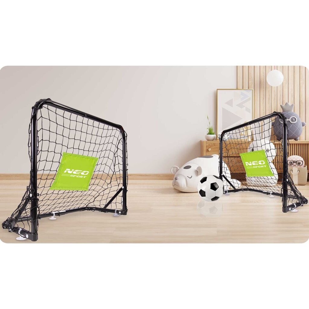 Futbola vārti, 2 daļu komplekts, 60 cm x 45 cm x 25 cm цена и информация | Futbola vārti un tīkls | 220.lv