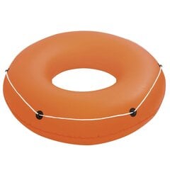 Надувной круг для плавания Large, 119 см, Bestway, оранжевый цена и информация | Надувные и пляжные товары | 220.lv