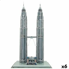 3D Puzle Colorbaby Petronas Towers, 6 gab. cena un informācija | Puzles, 3D puzles | 220.lv