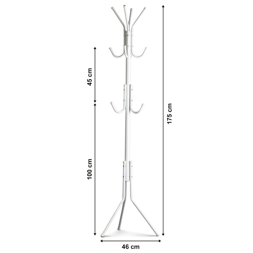Drēbju pakaramais, ModernHome, 175 cm цена и информация | Pakaramie un apģērbu maisi | 220.lv
