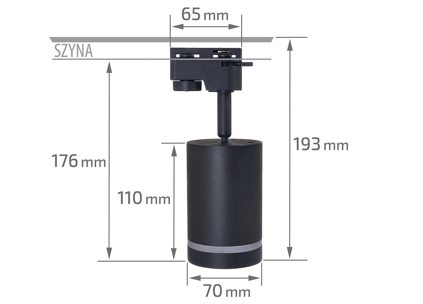 LVT LED halogēnspuldžu gaismeklis Steka Ring цена и информация | Sliežu apgaismojuma sistēmas | 220.lv