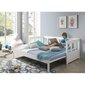 Bērnu gulta Aatrium Pino PIKB9114, 90x200 cm, balta cena un informācija | Bērnu gultas | 220.lv
