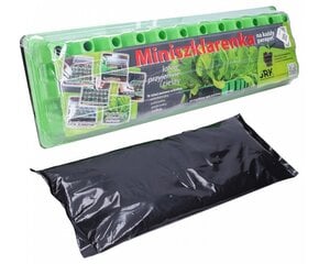 Mini plastmasas siltumnīca JRK, 52x16x4,5 cm цена и информация | Теплицы | 220.lv