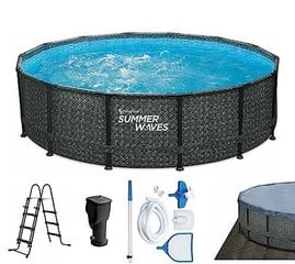 Каркасный бассейн Summer Waves, круглый, 427x107 см цена и информация | Бассейны | 220.lv