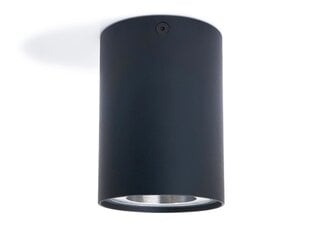 LED Busto S x1, Черный/серебристый накладной галогенный светильник из алюминия цена и информация | Потолочный светильник | 220.lv