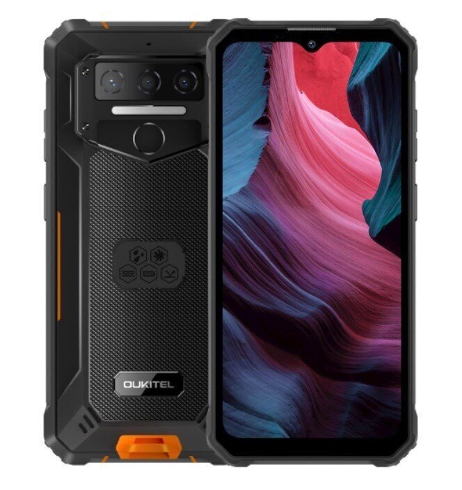 Oukitel WP23 Pro 8/128GB Orange цена и информация | Mobilie telefoni | 220.lv