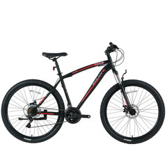 Kalnu velosipēds Bisan MTS4600 MD 26, melns cena un informācija | Velosipēdi | 220.lv