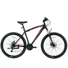 Kalnu velosipēds Bisan MTS4600 MD 29, melns cena un informācija | Velosipēdi | 220.lv