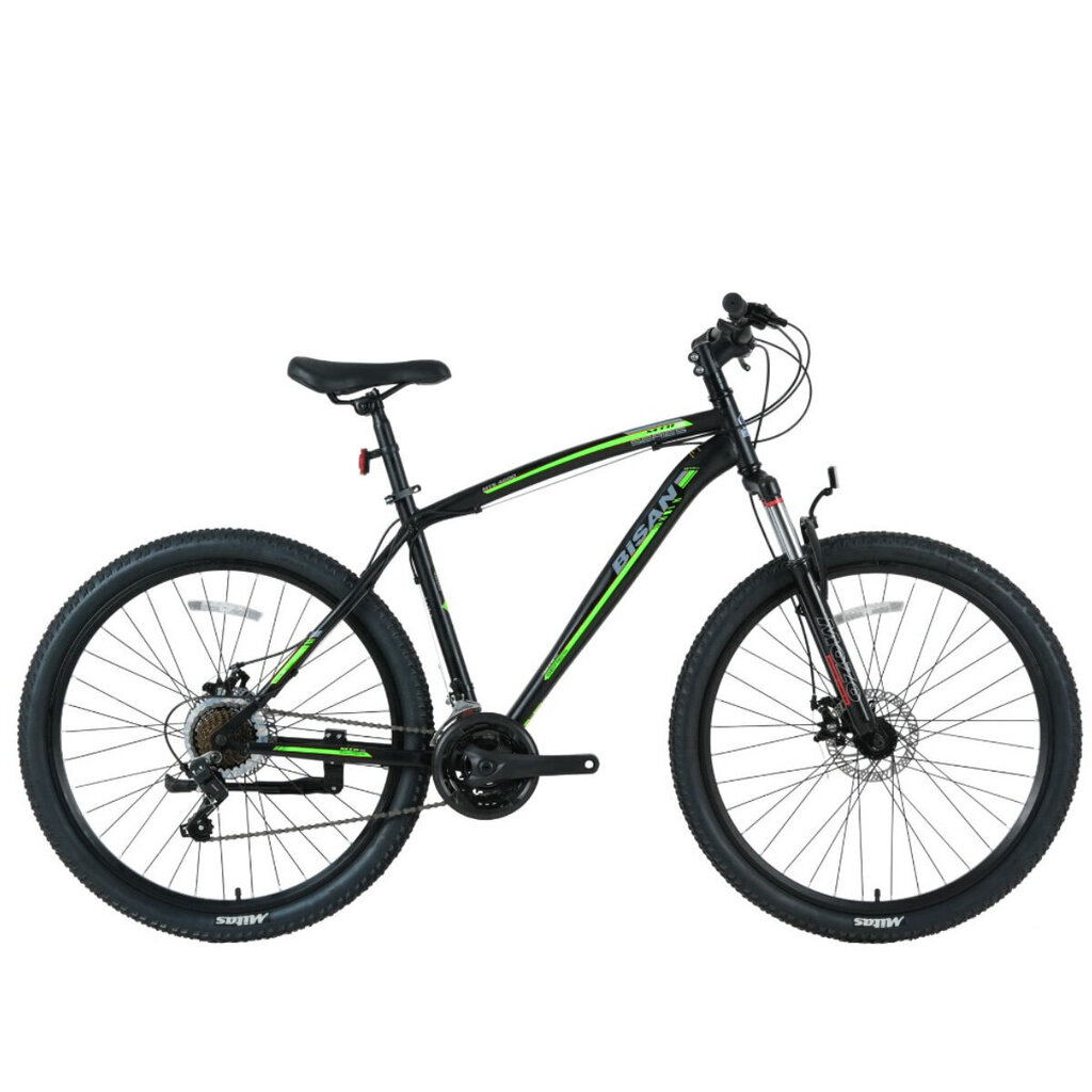 Kalnu velosipēds Bisan MTS4600 MD29, melns cena un informācija | Velosipēdi | 220.lv