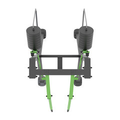 Āra metāla daudzfunkcionāls trenažieris deltām MS-6-02 cena un informācija | Spēka trenažieri | 220.lv