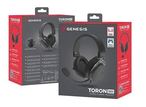 Genesis Toron 301 (NSG-2160) cena un informācija | Austiņas | 220.lv