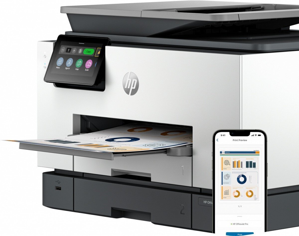 HP OfficeJet Pro 9130b (4U561B) cena un informācija | Printeri un daudzfunkcionālās ierīces | 220.lv