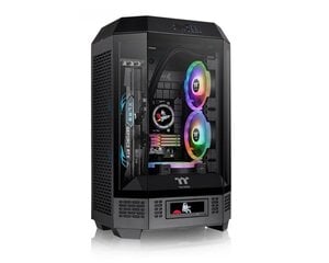 Thermaltake The Tower 300 Black (CA-1Y4-00S1WN-00) цена и информация | Корпуса | 220.lv