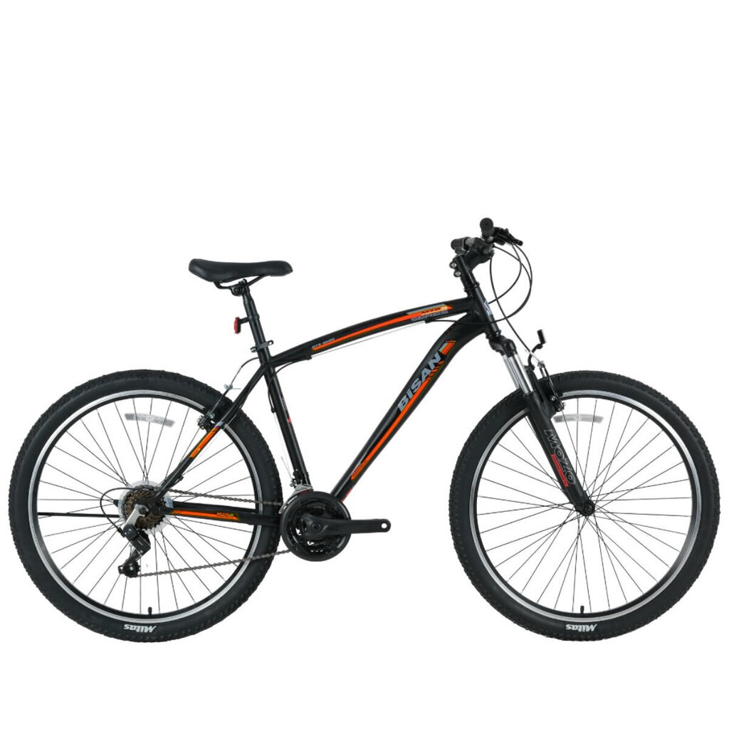 Kalnu velosipēds Bisan MTS4600 VB 26, melns цена и информация | Velosipēdi | 220.lv
