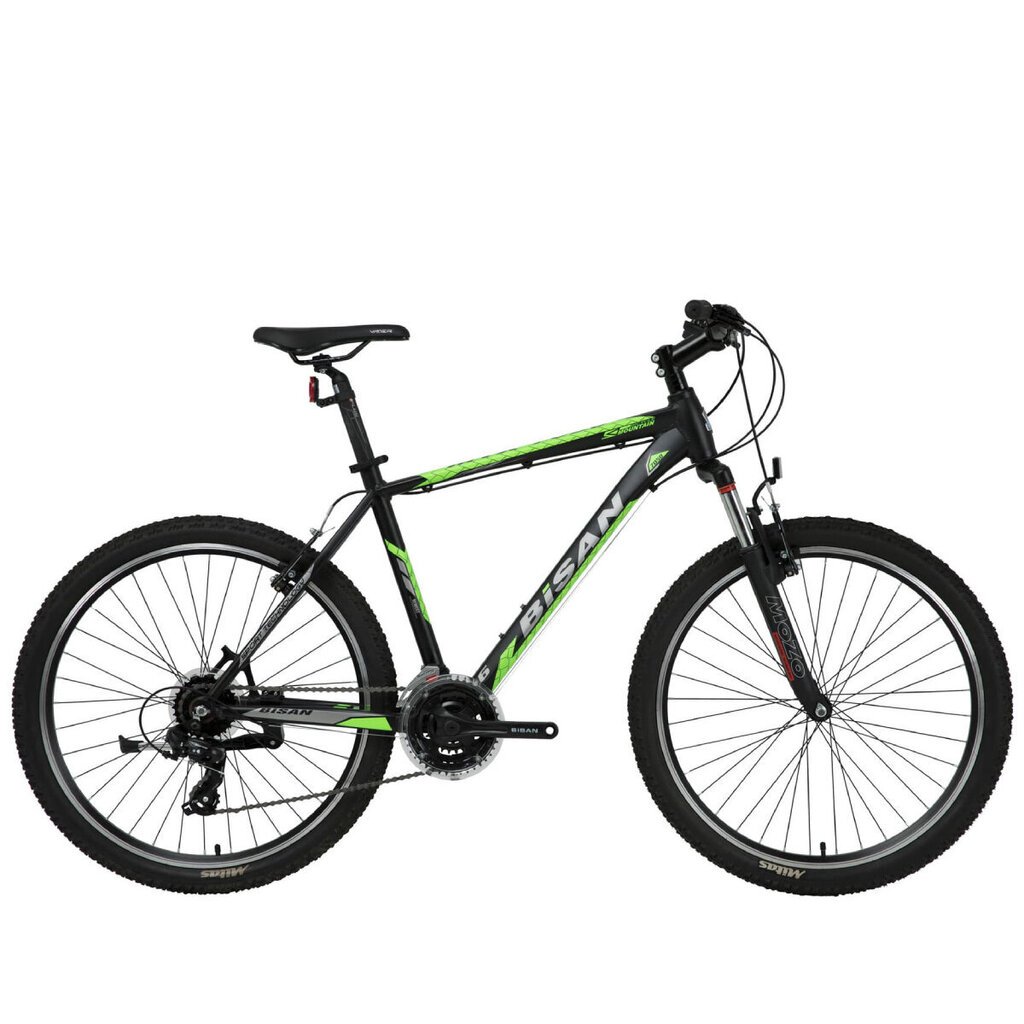 Kalnu velosipēds Bisan MTX7050 VB 29, melns cena un informācija | Velosipēdi | 220.lv