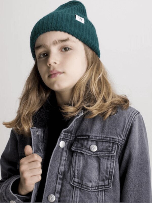 Calvin Klein cepure zēniem IU0IU00440CA4, zila cena un informācija | Cepures, cimdi, šalles zēniem | 220.lv