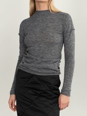 Женский свитер Calvin Klein Sheer Alpaca Gatherd Dark Grey Heather K20K206012P9W 560077413, серый цена и информация | Женские кофты | 220.lv