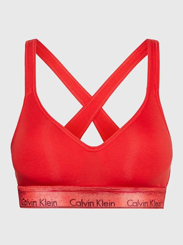 Calvin Klein krūšturis sievietēm Bralette Lift Rouge 545667548, sarkans cena un informācija | Krūšturi | 220.lv