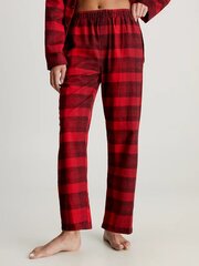 Пижама CALVIN KLEIN Sleep Pant Gradient Check/rouge Blk Groun 000QS7038EK94 545667624 цена и информация | Женские пижамы, ночнушки | 220.lv