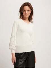 Džemperis sievietēm Leo & Ugo AW330, balts cena un informācija | Sieviešu džemperi | 220.lv