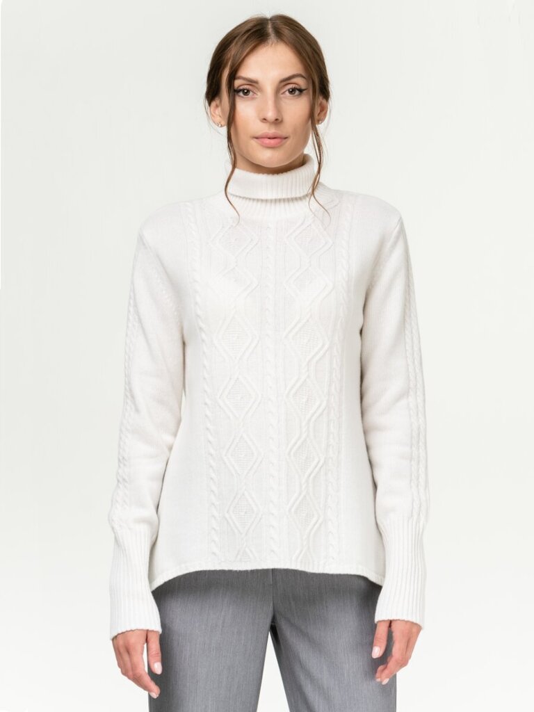 Džemperis sievietēm Loriata C2340, balts цена и информация | Sieviešu džemperi | 220.lv