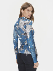 Guess Jeans блузка женская W2BP43 KBEM0 P7MF, синяя цена и информация | Женские блузки, рубашки | 220.lv