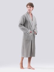 Halāts vīriešiem Karna Aleron 722350819, pelēks cena un informācija | Vīriešu halāti, pidžamas | 220.lv