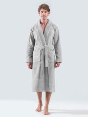 Халат KARNA Leon Grey 3832 722350825 цена и информация | Мужские халаты, пижамы | 220.lv