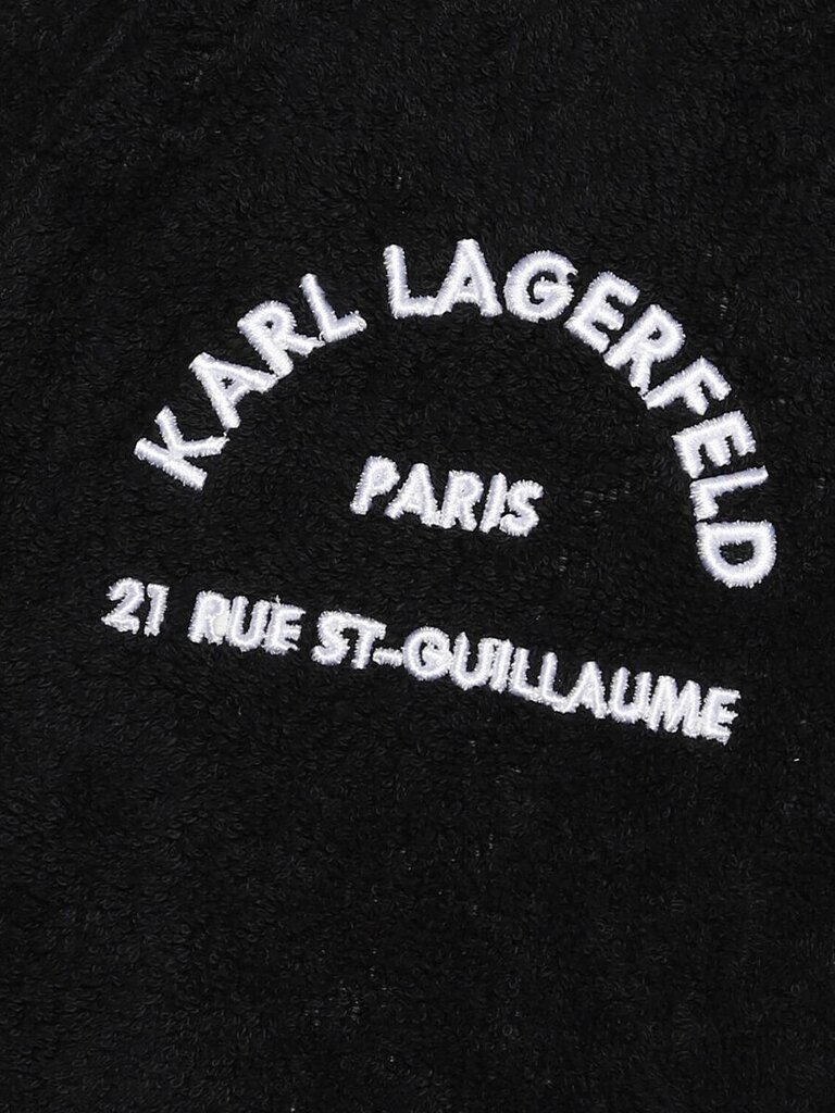 Karl Lagerfeld halāts sievietēm Dvieļi 545661745, melns cena un informācija | Sieviešu halāti | 220.lv