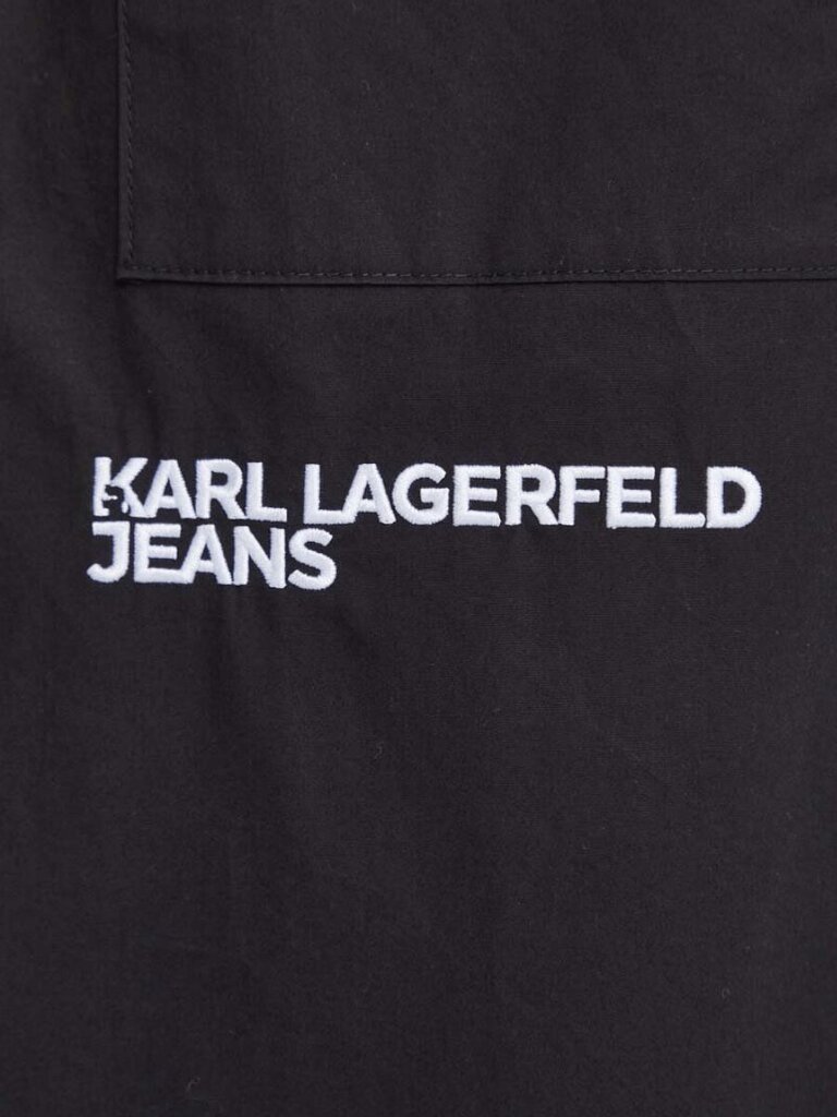 Karl Lagerfeld krekls vīriešiem, melns cena un informācija | Vīriešu krekli | 220.lv