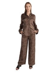 Рубашка женская Calvin Klein, коричневая цена и информация | Женские блузки, рубашки | 220.lv