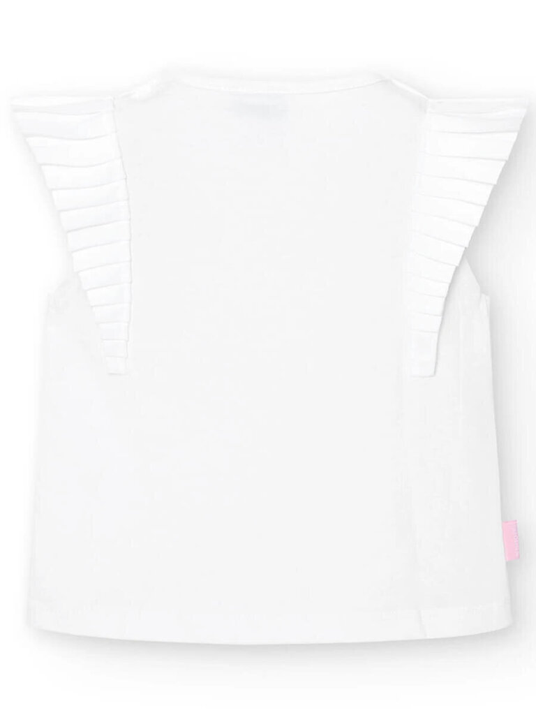 T-krekls meitenēm Boboli 208112, balts cena un informācija | Krekli, bodiji, blūzes meitenēm | 220.lv
