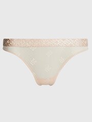 Трусы Tommy Hilfiger TH Monogram Lace Thong Misty Blush цена и информация | Женские трусики | 220.lv