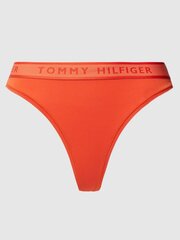 Трусы TOMMY HILFIGER Thong Deep Orange UW0UW04591SNX 545665626 цена и информация | Трусики | 220.lv