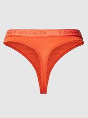 Трусы TOMMY HILFIGER Thong Deep Orange UW0UW04591SNX 545665626 цена и информация | Трусики | 220.lv