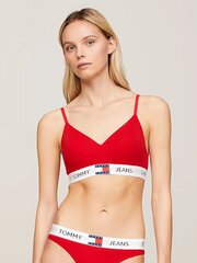 Бюстгальтер Tommy Hilfiger Bralette Lift UW0UW04673XNL 545667900, красный цена и информация | Бюстгальтеры | 220.lv