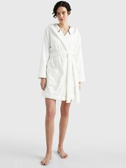 Халат Tommy Hilfiger, Lounge Hooded White цена и информация | Женские халаты | 220.lv