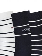 Носки Tommy Hilfiger, Navy Combo, 3 пары цена и информация | Женские носки | 220.lv