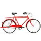 Sieviešu pilsētas velosipēds Bisan Roadstar GL 26, sarkans цена и информация | Velosipēdi | 220.lv