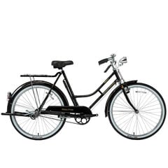 Городской велосипед Bisan 26 Roadstar Classic Lady (PR10010400) черный (22) цена и информация | Велосипеды | 220.lv