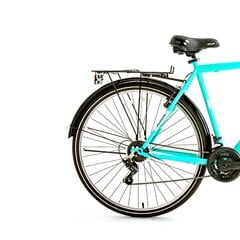 Vīriešu pilsētas velosipēds Bisan Hardy 28, zils cena un informācija | Velosipēdi | 220.lv