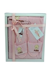 Комплект Karna Sauna Set Cotton Paris 1/3 Rose цена и информация | Полотенца | 220.lv